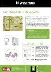 CLIPS GREFFE SILICONE OVALE FR